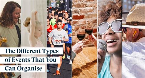 15 Different Types of Events That You Can Organise | TicketSource