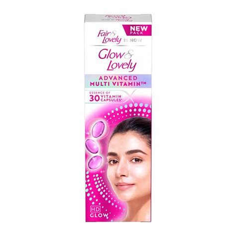 Glow & Lovely (Fair & Lovely) Advanced Multi Vitamin Face Cream – Quick ...