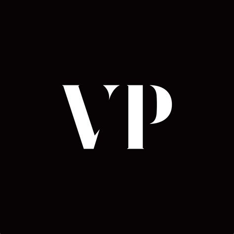 VP Logo Letter Initial Logo Designs Template 2768086 Vector Art at Vecteezy