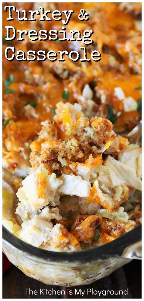 Turkey & Dressing Casserole: A Delicious Twist on Thanksgiving Flavors