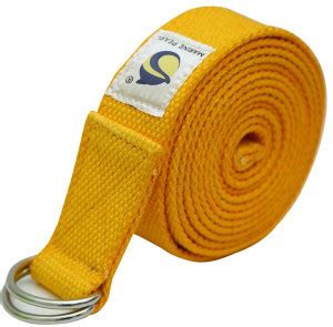 Marine Pearl 8 Ft Anti Skid Heavy Duty Cotton Yoga Strap For Stretching ...