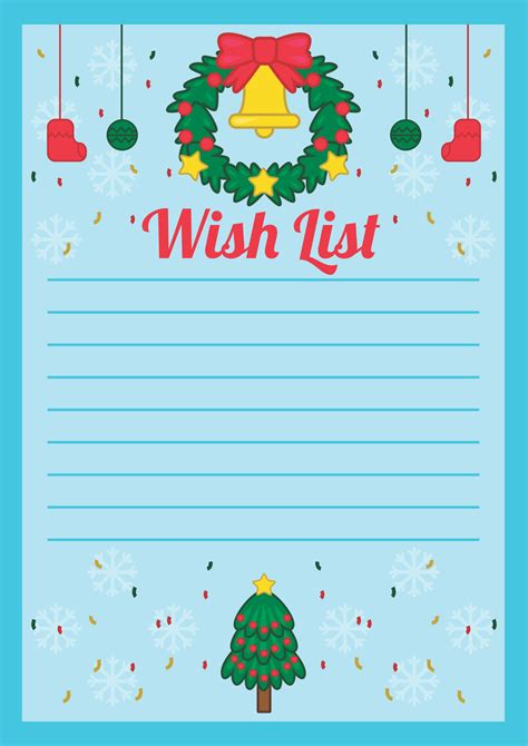 Christmas List Slideshow Template