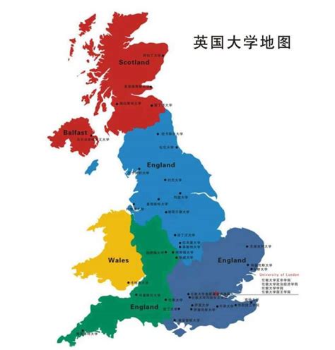 英国大学地图分布，快来看看你心仪的大学都在哪儿？ - 知乎