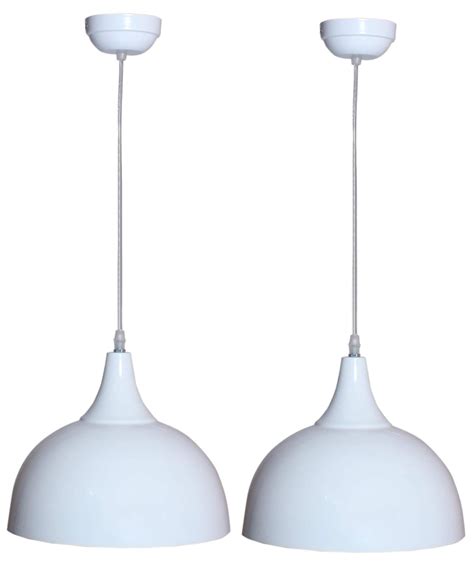 Buy GENREE 10 Inch Chonch Design Aluminium Hanging Light Pendant Light ...