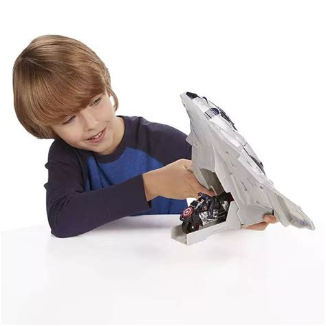 Buy Avengers Age of Ultron Cycle Blast Quinjet Vehicle, Multi Color ...