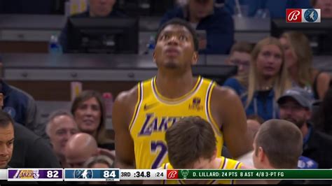 [Highlight] Full replay of Naz Reid's flagrant foul on Rui Hachimura ...