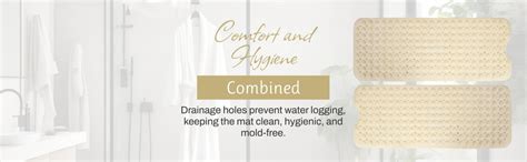 Buy HOKIPO PVC Extra Long Bath Tub Mat with Anti-skid Suction Cups ...