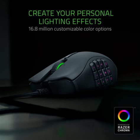 Razer Naga Trinity Chroma MOBA/MMO Interchangeable Side Plates - Up to ...