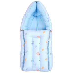 Cute Landings 3 in 1 Muslin Cotton Sleeping Bag for Newborn Baby|Carry ...