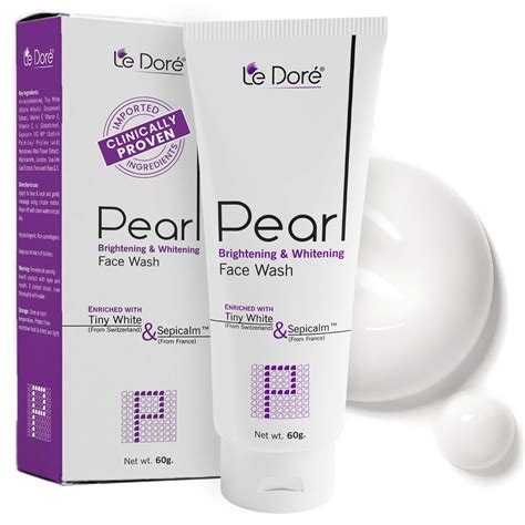 Pearl Face Wash for Instant Glow & Radiance – Le Dore