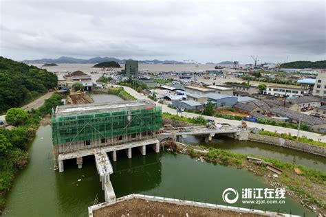 舟山：三江排涝泵站主体工程结顶-环保频道