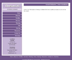 Basagic.com: Basagic Funeral Homes | Franklin, WV | Petersburg, WV