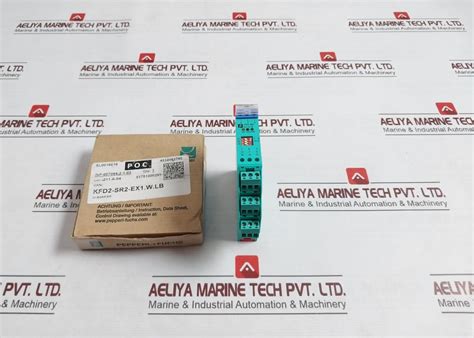 Pepperl+Fuchs Kfd2-sr2-ex1.W.Lb Switch Amplifier Ii G D [Eex Ia] Iic P ...