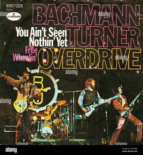 Vintage single record cover - Bachman Turner Overdrive - You Ain't Seen ...