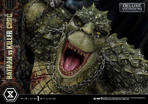 Batman Versus Killer Croc | Statue | Prime 1 Studio