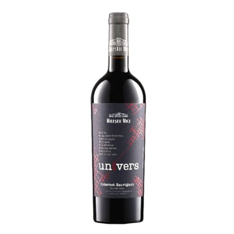 Vin Rosu Sec Cabernet Sauvignon UNIVERS Crama Milestii Mici - Magazin ...