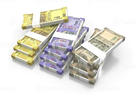 Indian Money 500 Rupees Bundles