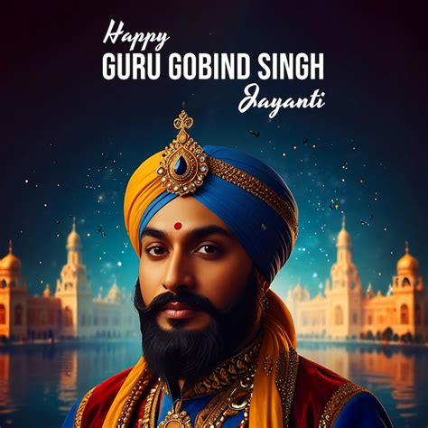 Guru gobind singh jayanti 2026 PSD, High Quality Free PSD Templates for ...