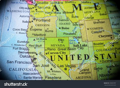 map of northwest usa states