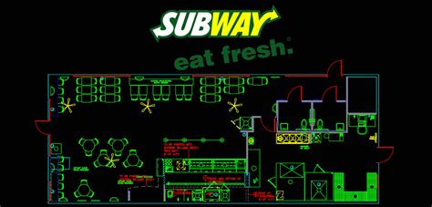Subway Restaurant 的图像结果