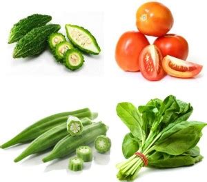 Amex Farms Karela & Tomato & Bhindi & Palak Seed Price in India - Buy ...