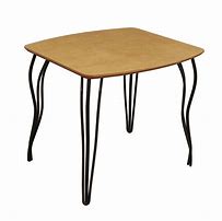 Image result for Contemporary Table with Maple Base