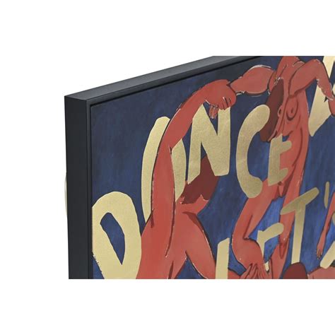 Cuadro Home ESPRIT Azul Verde Dorado Moderno 140 x 4 x 100 cm - Conforama