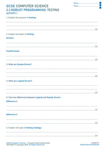 Image result for Computer Science Testing