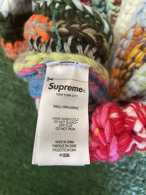 Hype × Streetwear × Supreme Brand New Supreme Hand Tied Beanie ...