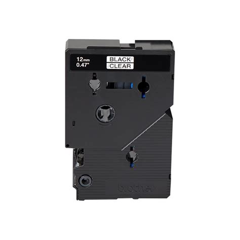 Brother P-touch TC-10 Laminated Label Maker Tape, 1/2" x 25-2/10 ...