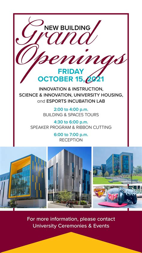 Master Calendar - Event Details - CSUDH New Building Grand Openings!