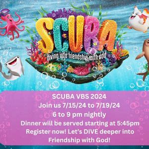 SCUBA VBS 2024, 1989 Bull Street , Garland, NC, United States, North ...