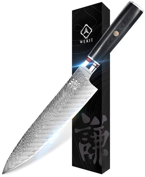 Buy WEKIT Chef Knife 8 Inch, Professional Damascus Chef Knife Japanese ...