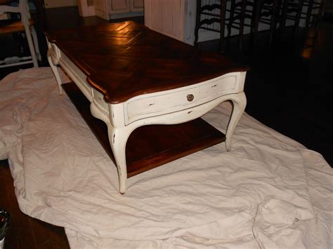 My Faux French Chateau: Reproduction French Coffee Table - Repainted ...