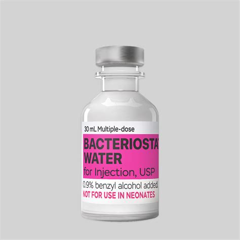 Bacteriostatic Water 30 ml – Evolve Peptides