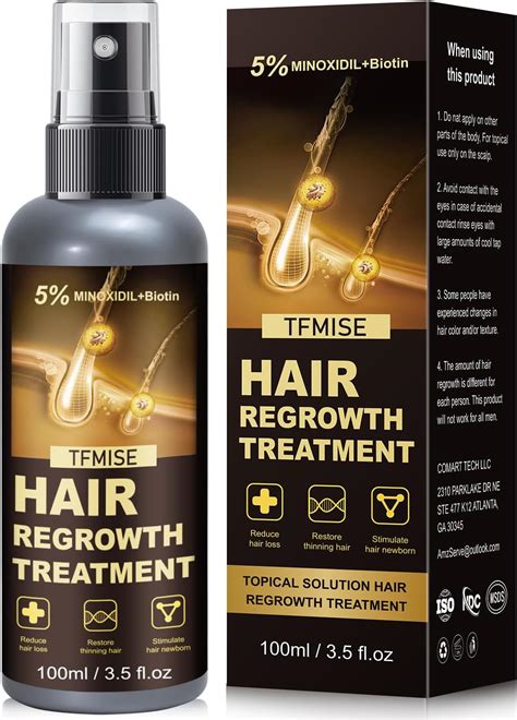 Amazon.com : Minoxidil Spray - 5% Minoxidil for Men, Minoxidil for Women Hair Growth Products ...