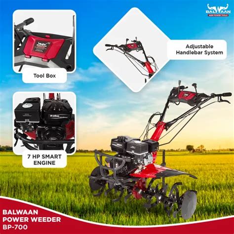 Balwaan Power Weeder - Balwaan BP-700 Power Weeder Importer from Jaipur