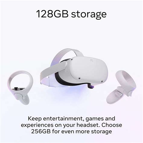 META Quest 2 Advanced All In One Virtual Reality Headset (128)GB Motion ...