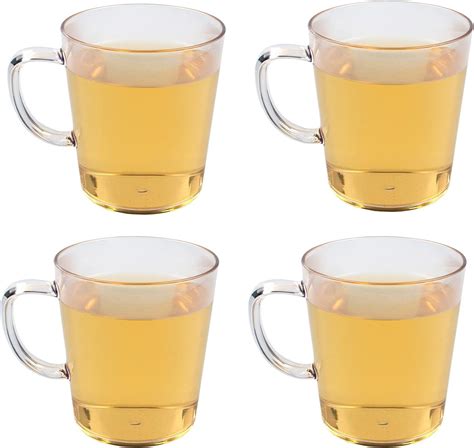 Buy Plastic Beer Mug, Clear Plastic Mug, 12oz Plastic Beer Mugs with ...