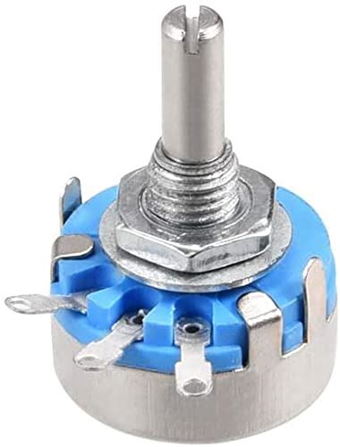 Euisdanaa Wh 5 10k Ohm Variable Resistors Single Turn Rotary ...