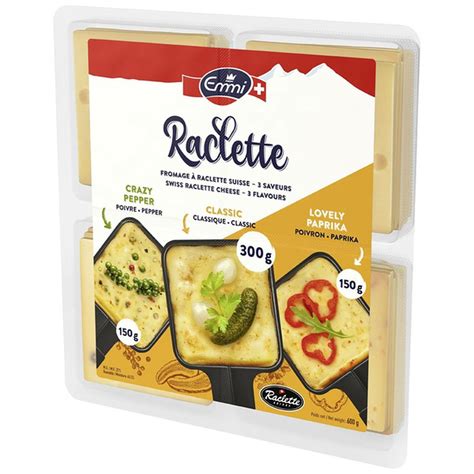 Emmi Raclette Cheese Variety Pack (each) Delivery or Pickup Near Me - Instacart