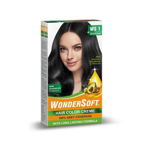 Wondersoft Natural Black Hair Color (WS1)