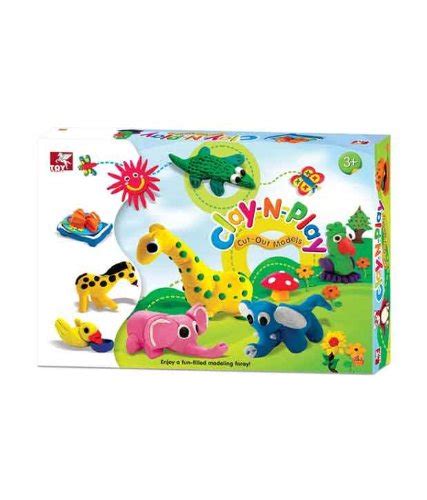 Buy ToyKraft Clay n Play Cut Out Models Online at Low Prices in India ...