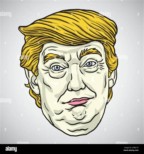 Donald trump funny face hi-res stock photography and images - Alamy