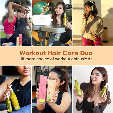Workout Hair Care Duo | Quick Wash & Post-Wash Hair Care – The Earth ...