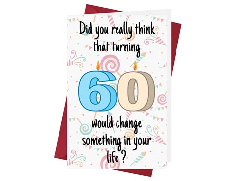 60th Birthday Cards