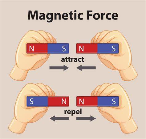 Magnetic force show magnetic attraction and repulsion for kids physics ...