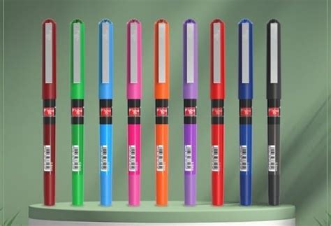 Figo A9 Fine Gel Ink Roller Pen (Pack of 10) (Multicolor) : Amazon.in ...