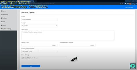 Online Auction Management System Project In PHP & MySQL
