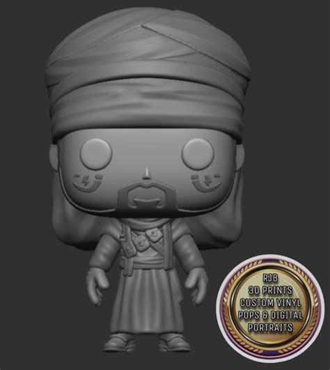 STL file CUSTOM FUNKO POP ARDETH BAY THE MUMMY 👻・3D printer model to ...